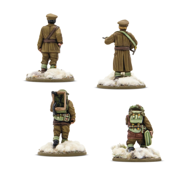 Bolt Action: British & Canadian infantry (Winter) HQ